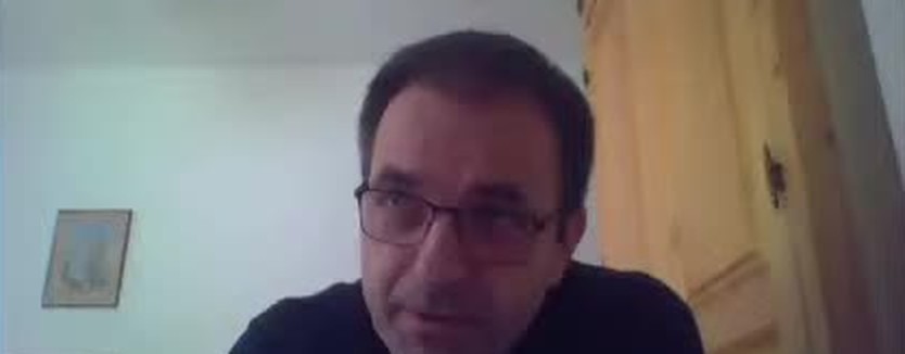 Dalibor Perak na videokonferenciji Gradskog vijeća