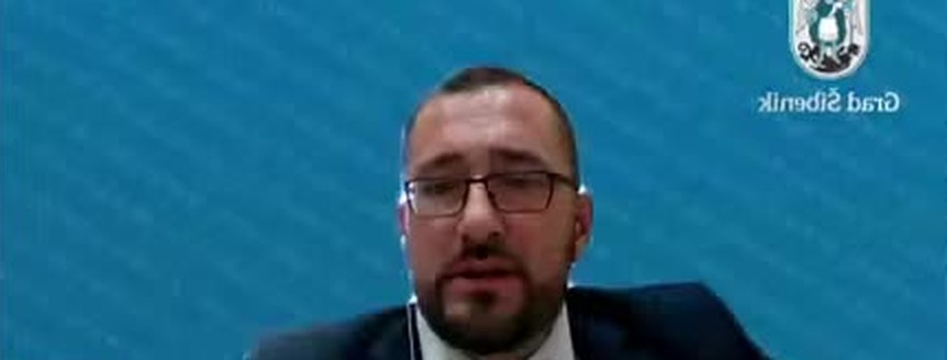 Ante Galić na videokonferenciji Gradskog vijeća