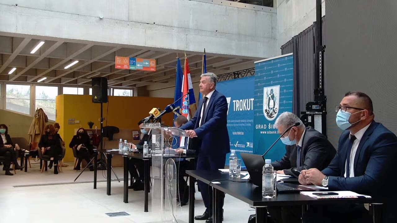 Željko Burić za govornicom Gradskog vijeća