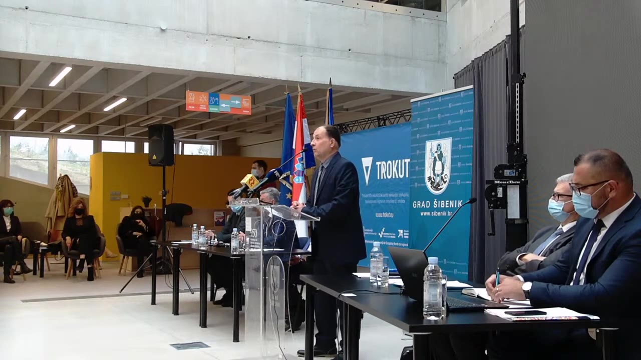 Ivo Glavaš za govornicom Gradskog vijeća