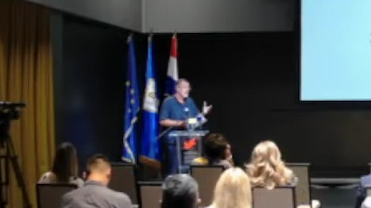 Mario Kovač za govornicom Gradskog vijeća