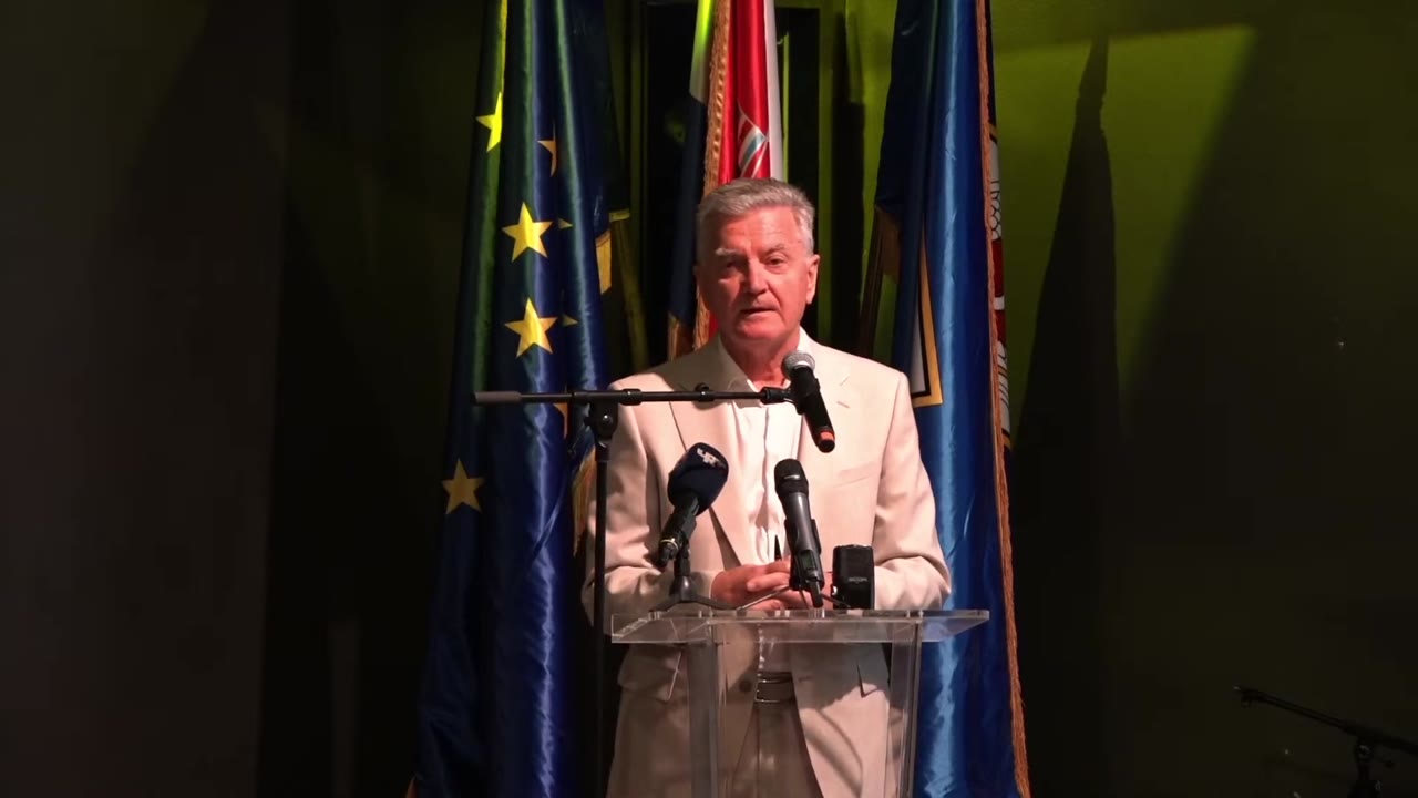 Željko Burić za govornicom Gradskog vijeća