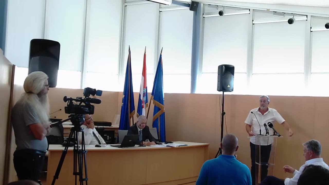 Mario Kovač za govornicom Gradskog vijeća