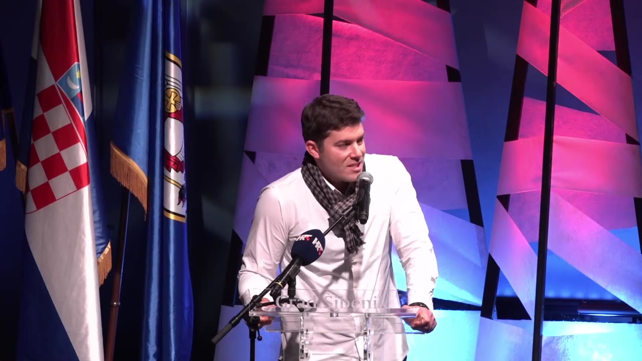 Marko Petković za govornicom Gradskog vijeća