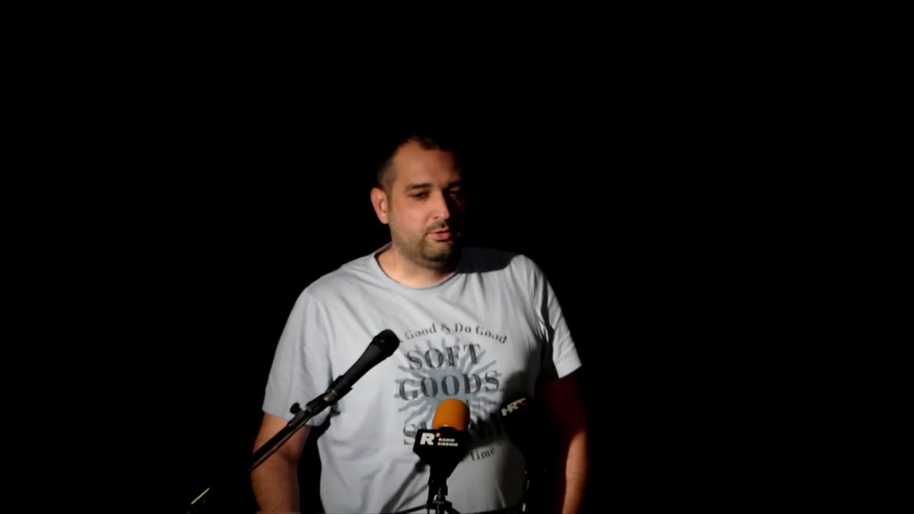 Ivan Bašić za govornicom Županijske skupštine