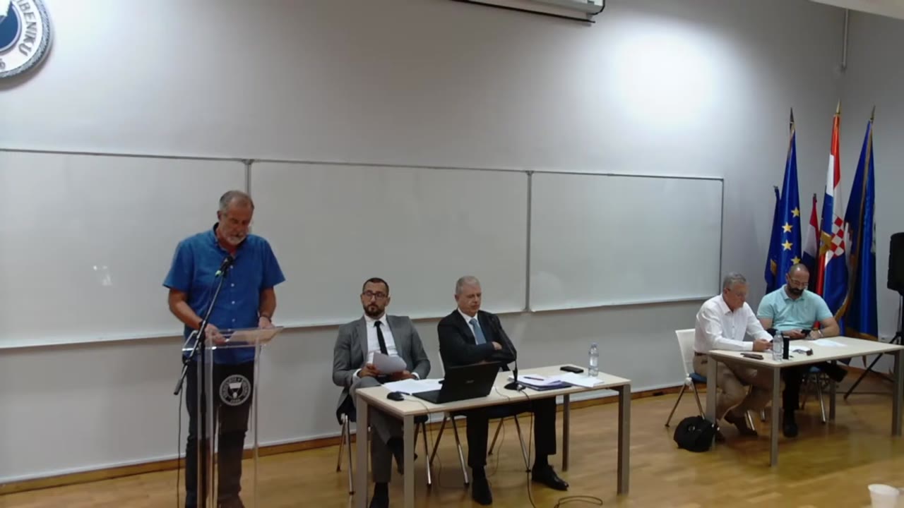 Mario Kovač za govornicom Gradskog vijeća