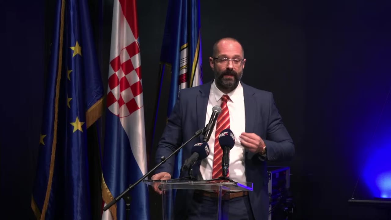 Danijel Mileta za govornicom Gradskog vijeća