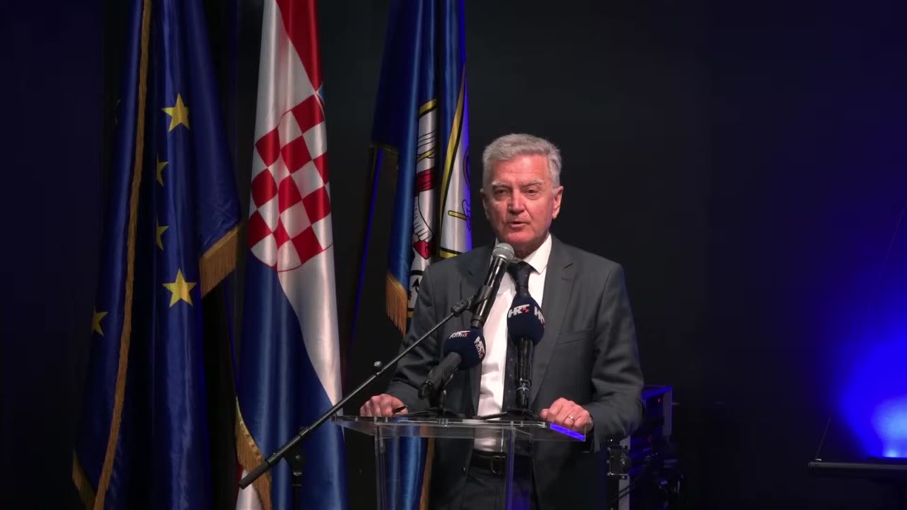 Željko Burić za govornicom Gradskog vijeća