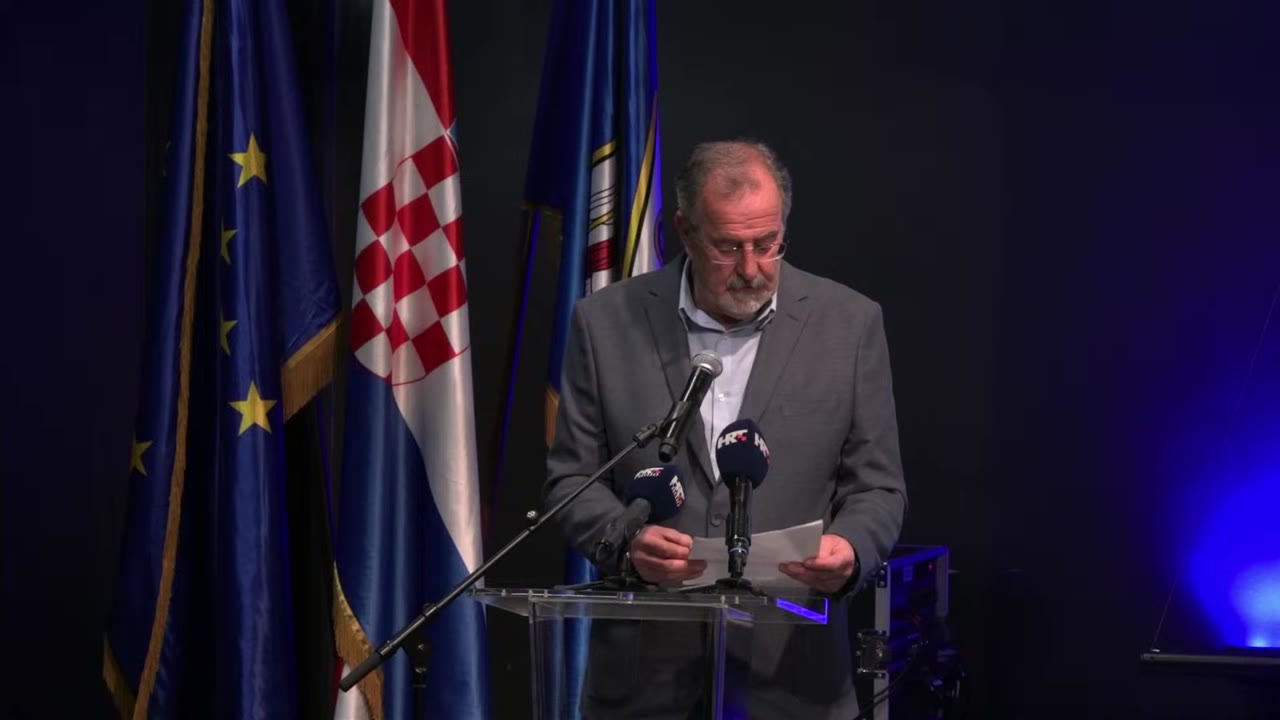 Mario Kovač za govornicom Gradskog vijeća