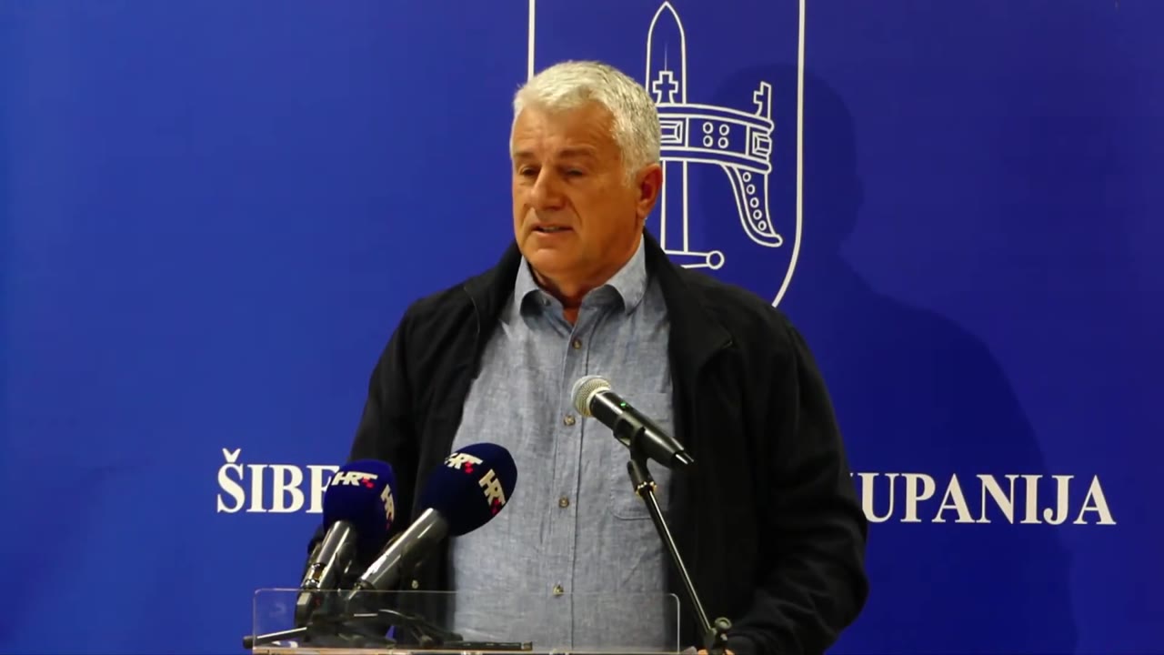 Branko Dželalija za govornicom Županijske skupštine