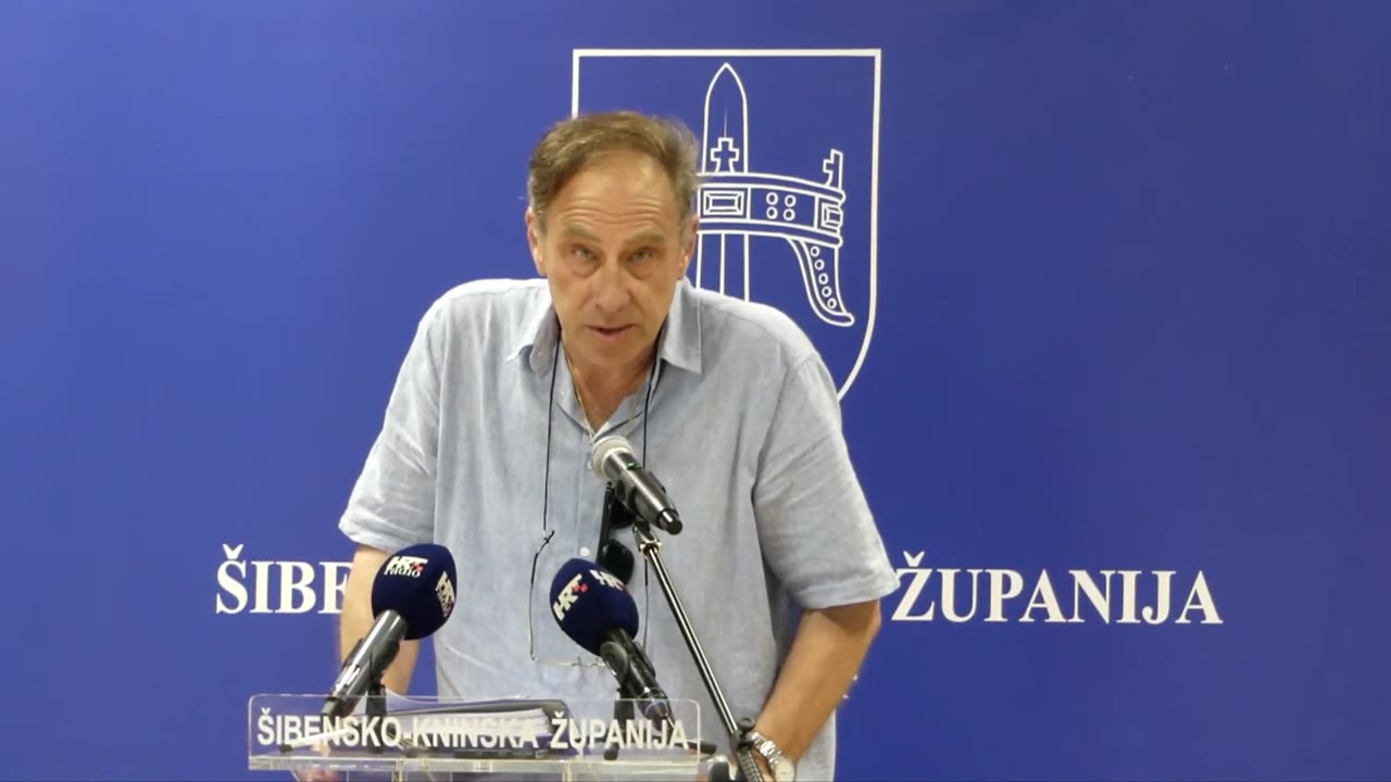 Damir Lučev za govornicom Županijske skupštine