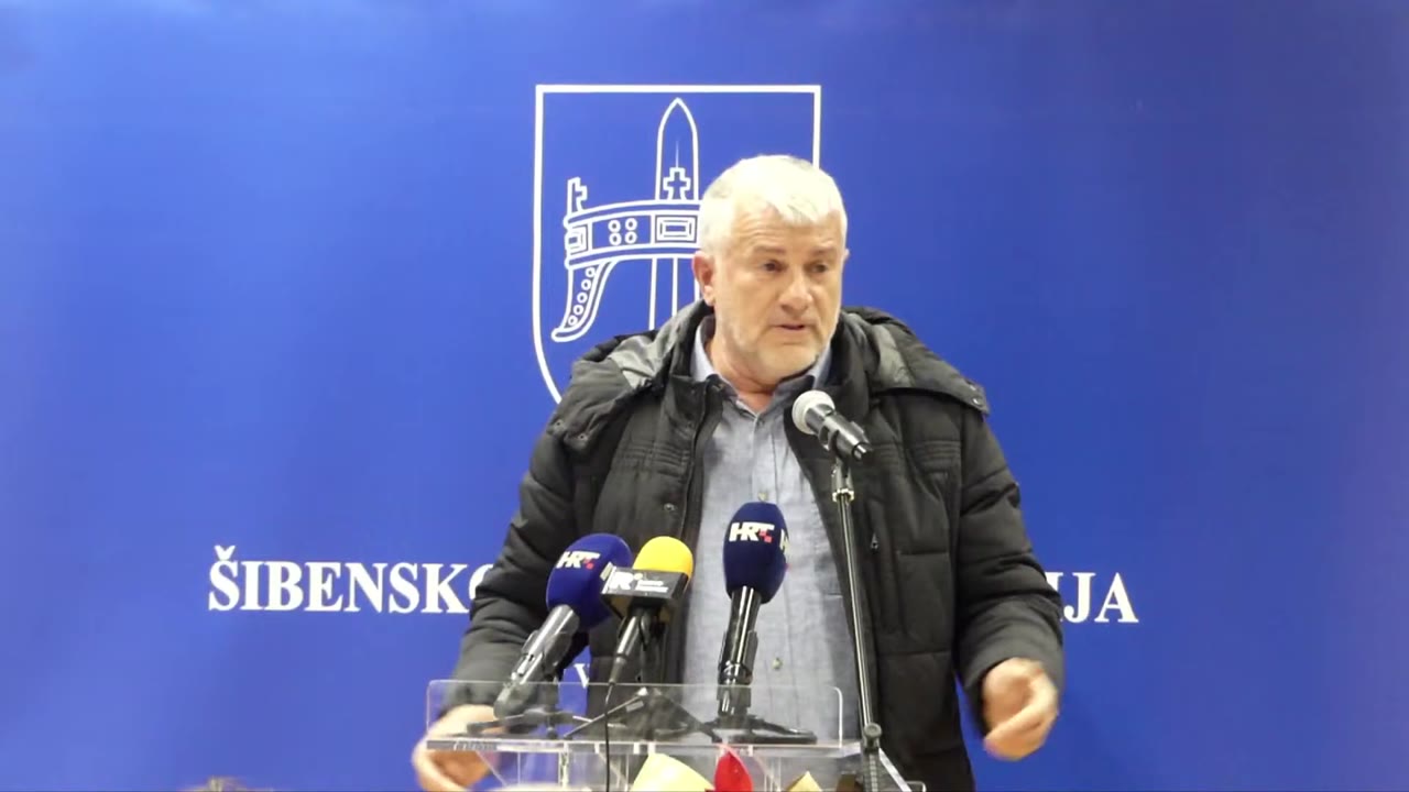 Branko Dželalija za govornicom Županijske skupštine