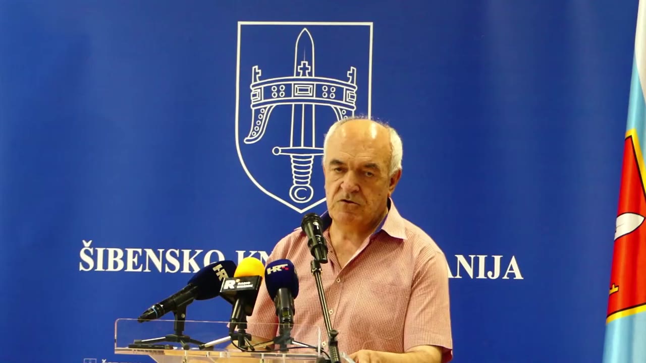 Petar Čagalj za govornicom Županijske skupštine