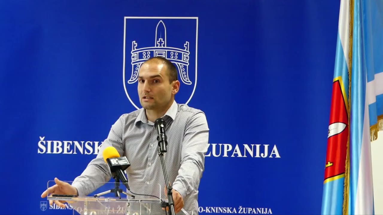 Marko Parat za govornicom Županijske skupštine