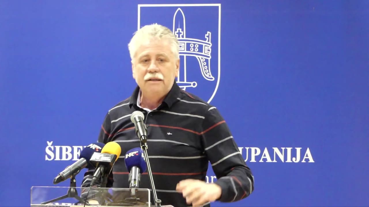 Joso Smolić za govornicom Županijske skupštine