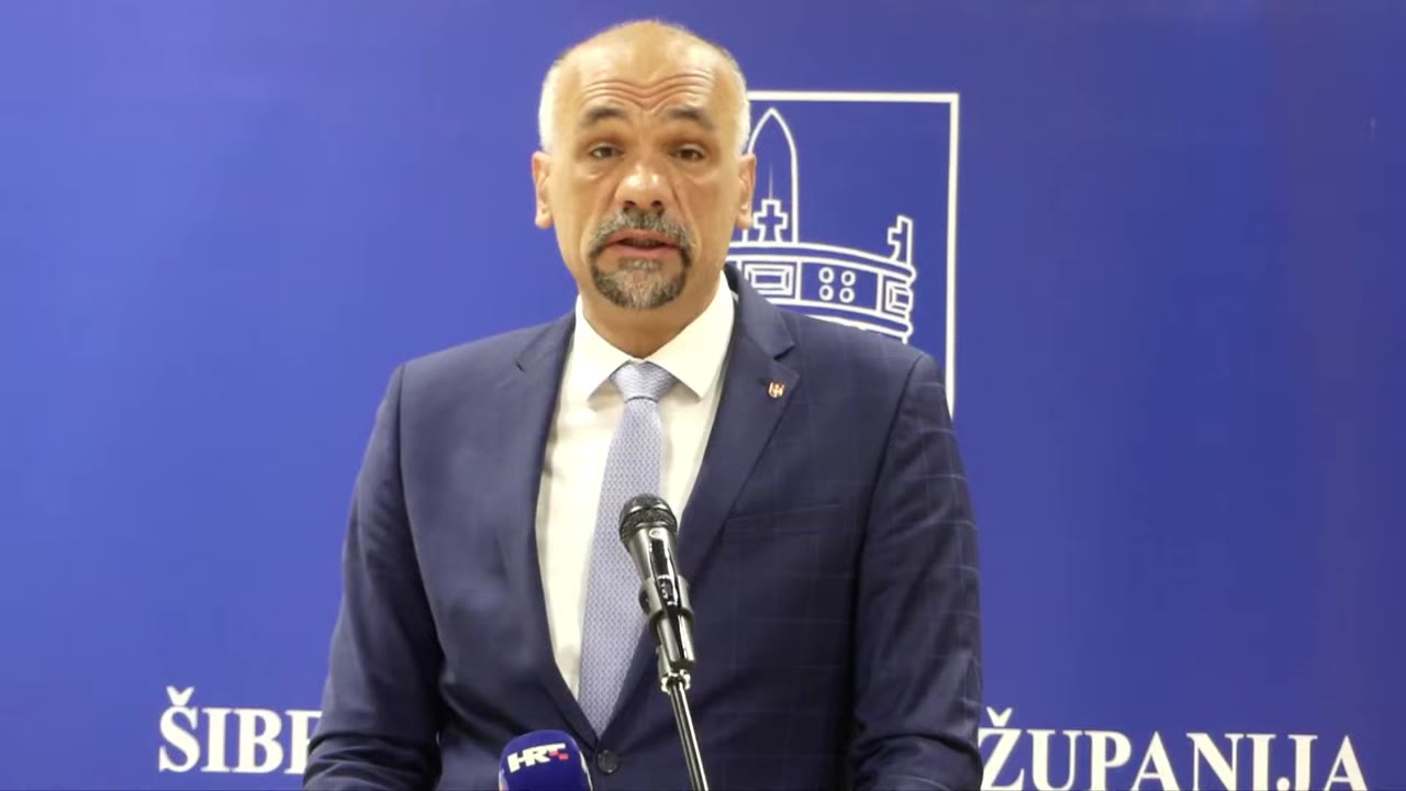 Marko Jelić za govornicom Županijske skupštine