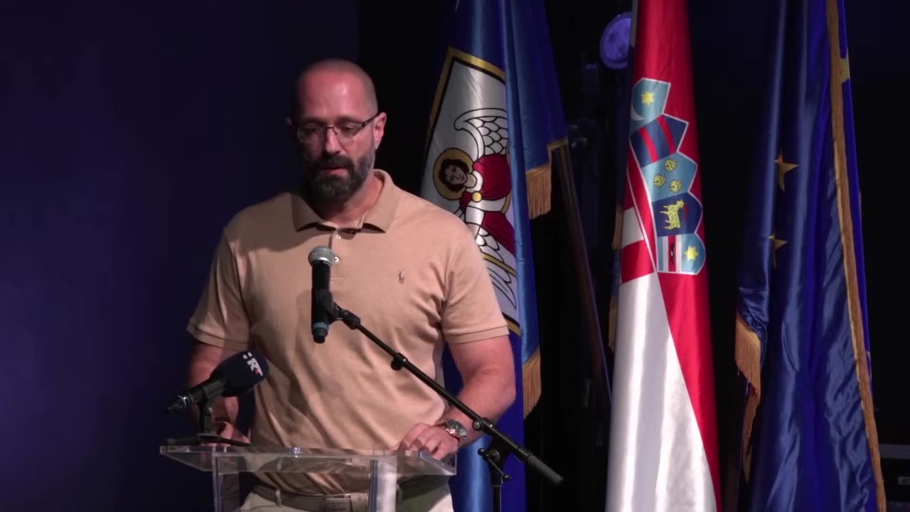 Danijel Mileta za govornicom Gradskog vijeća
