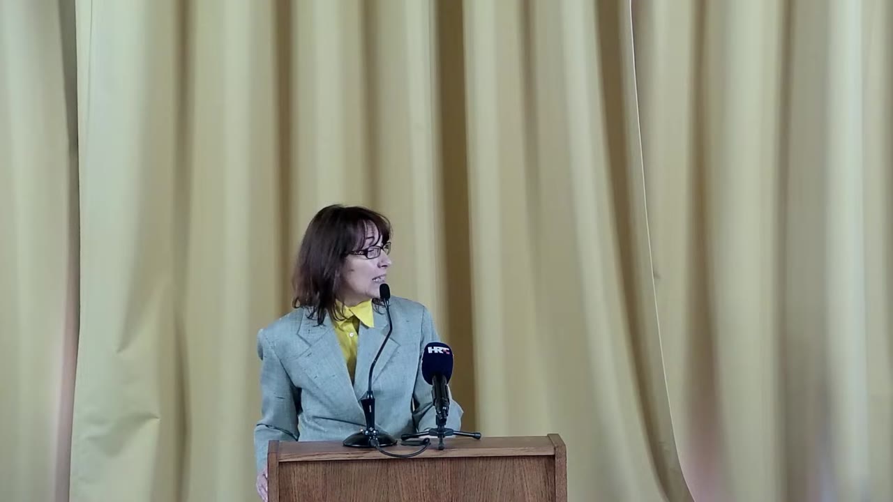 Madlena Roša Dulibić za govornicom Gradskog vijeća
