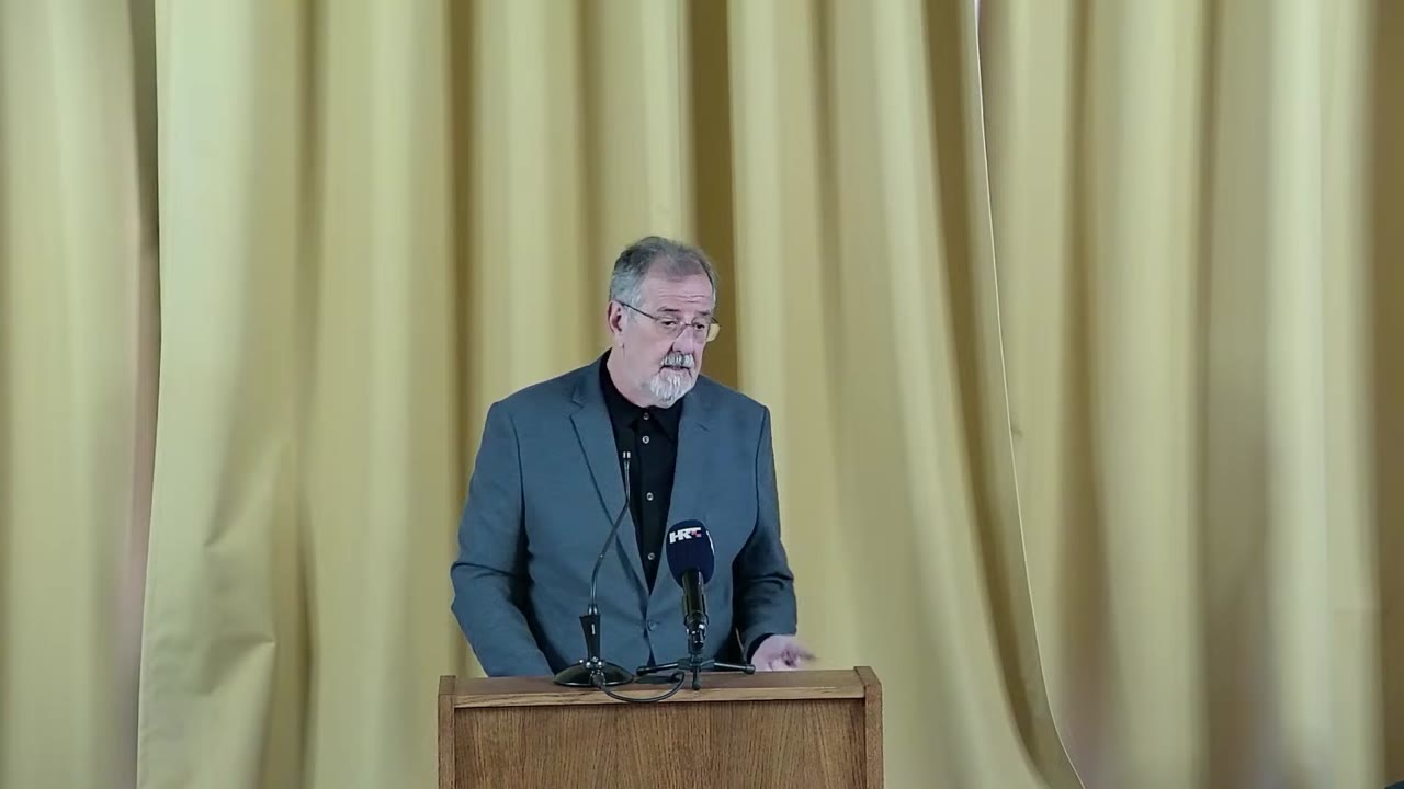 Mario Kovač za govornicom Gradskog vijeća