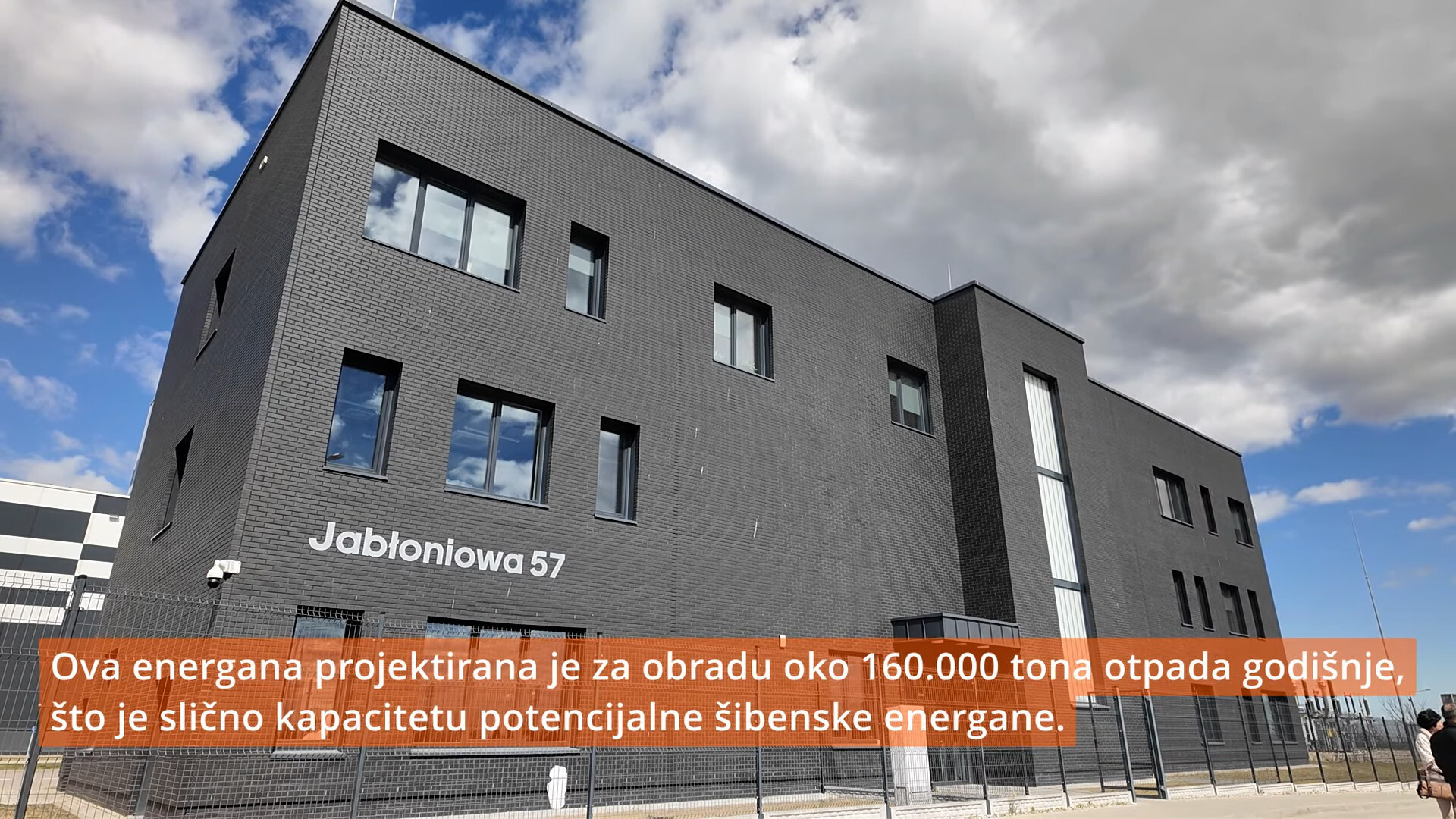 Energana u Gdanjsku procesira 160.000 tona otpada godišnje, što je sličan kapacitet planiranom šibenskom postrojenju