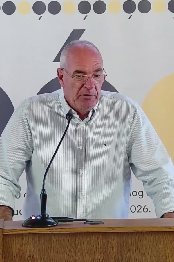 Joško Jurić za govornicom Gradskog vijeća
