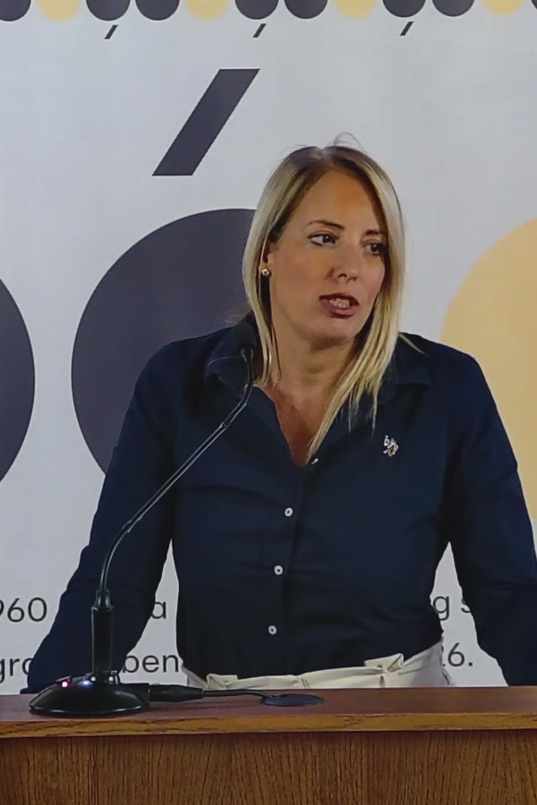 Katarina Tommasini Marić za govornicom Gradskog vijeća