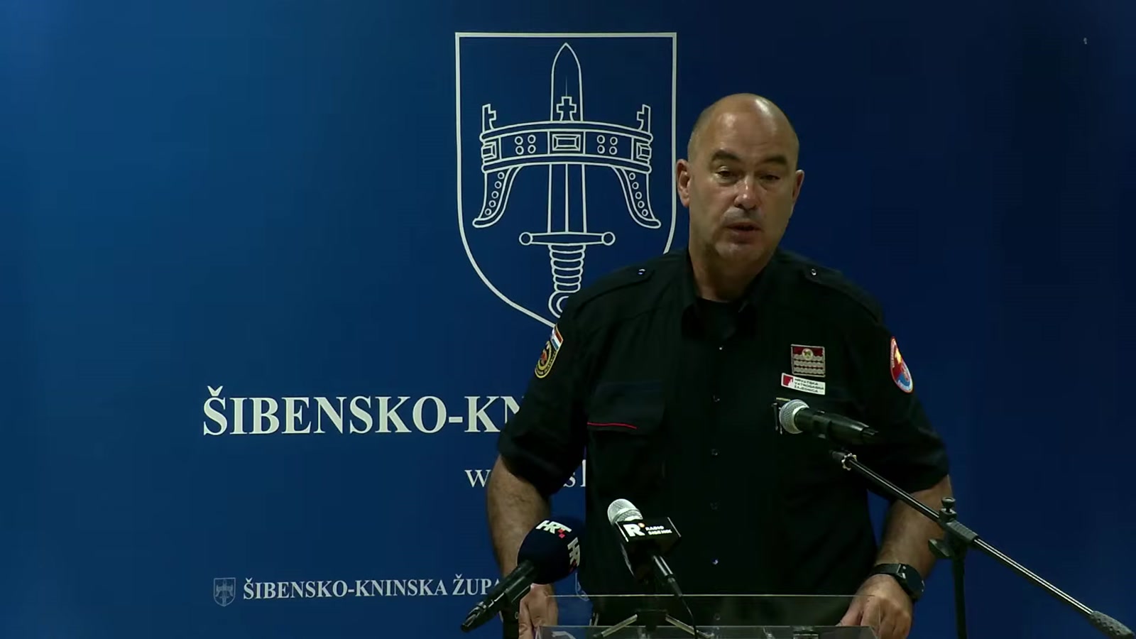 Darko Dukić za govornicom Županijske skupštine