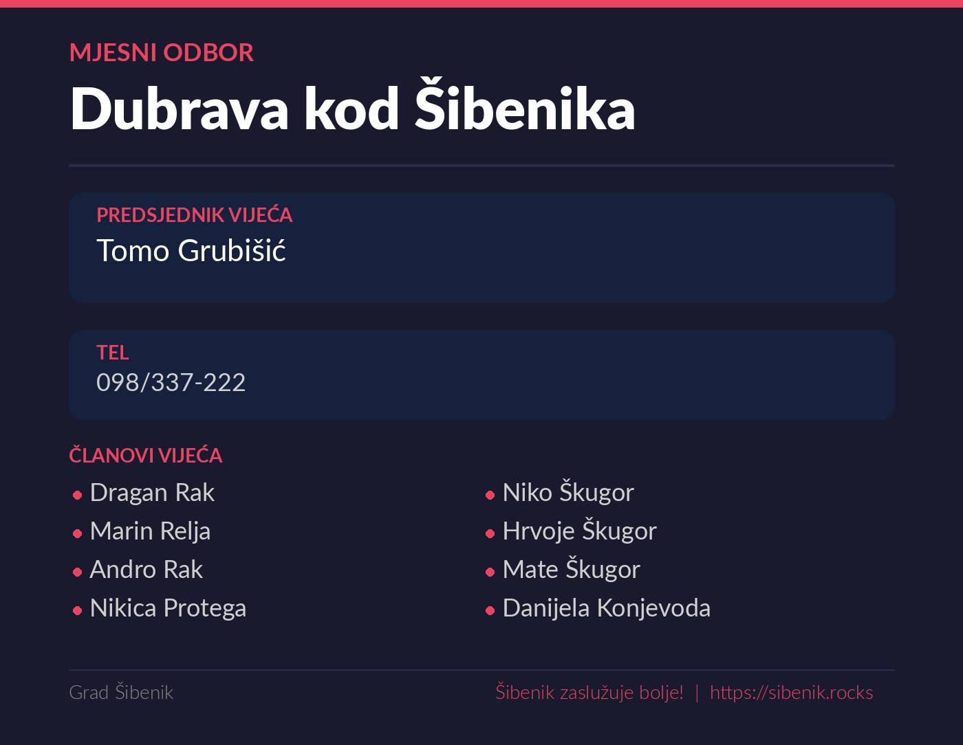 Cesta od Dubrave do Danila: Grad ništa ne ulaže, pod hitno je vratiti Županiji