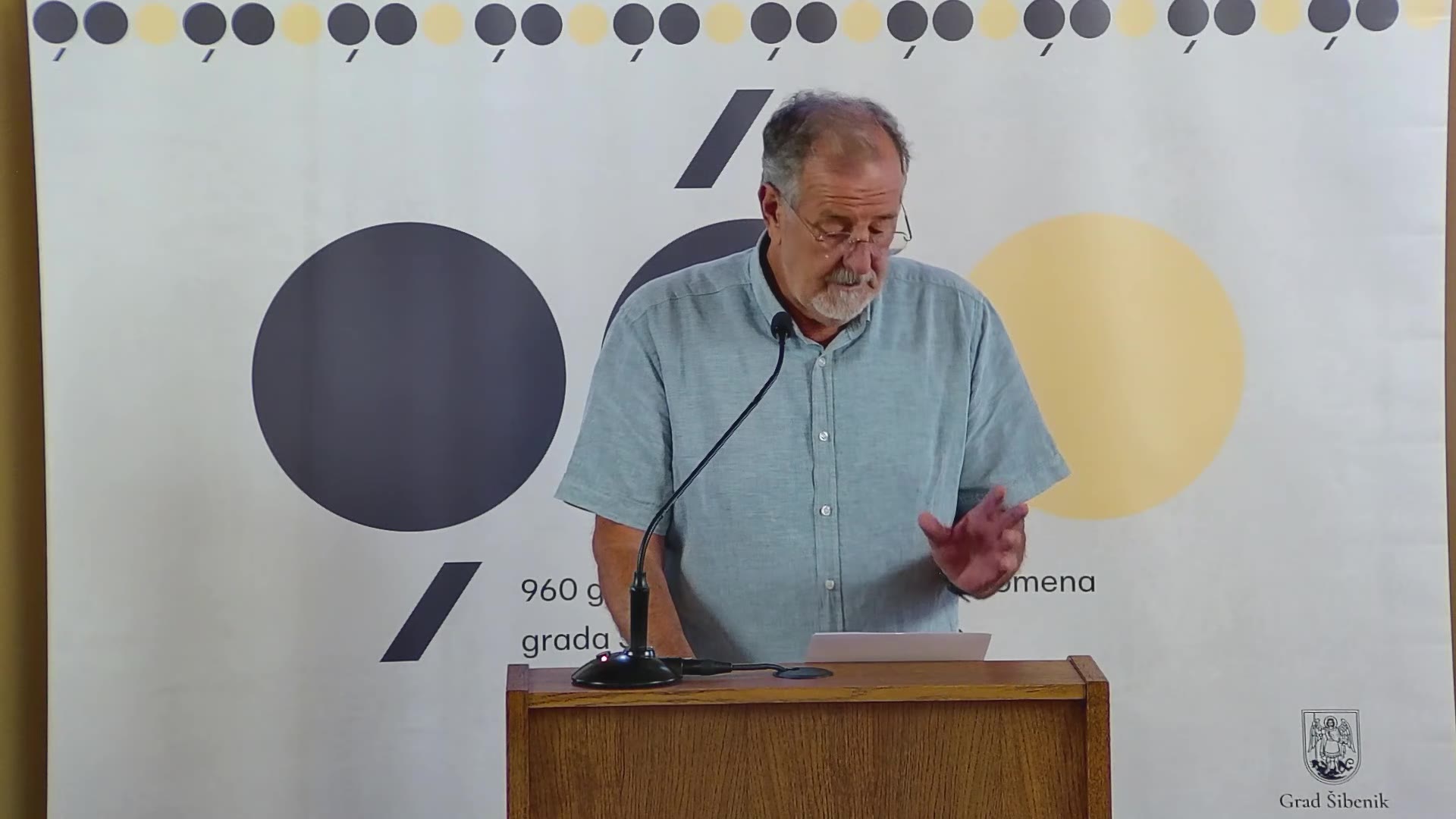 Mario Kovač za govornicom Gradskog vijeća