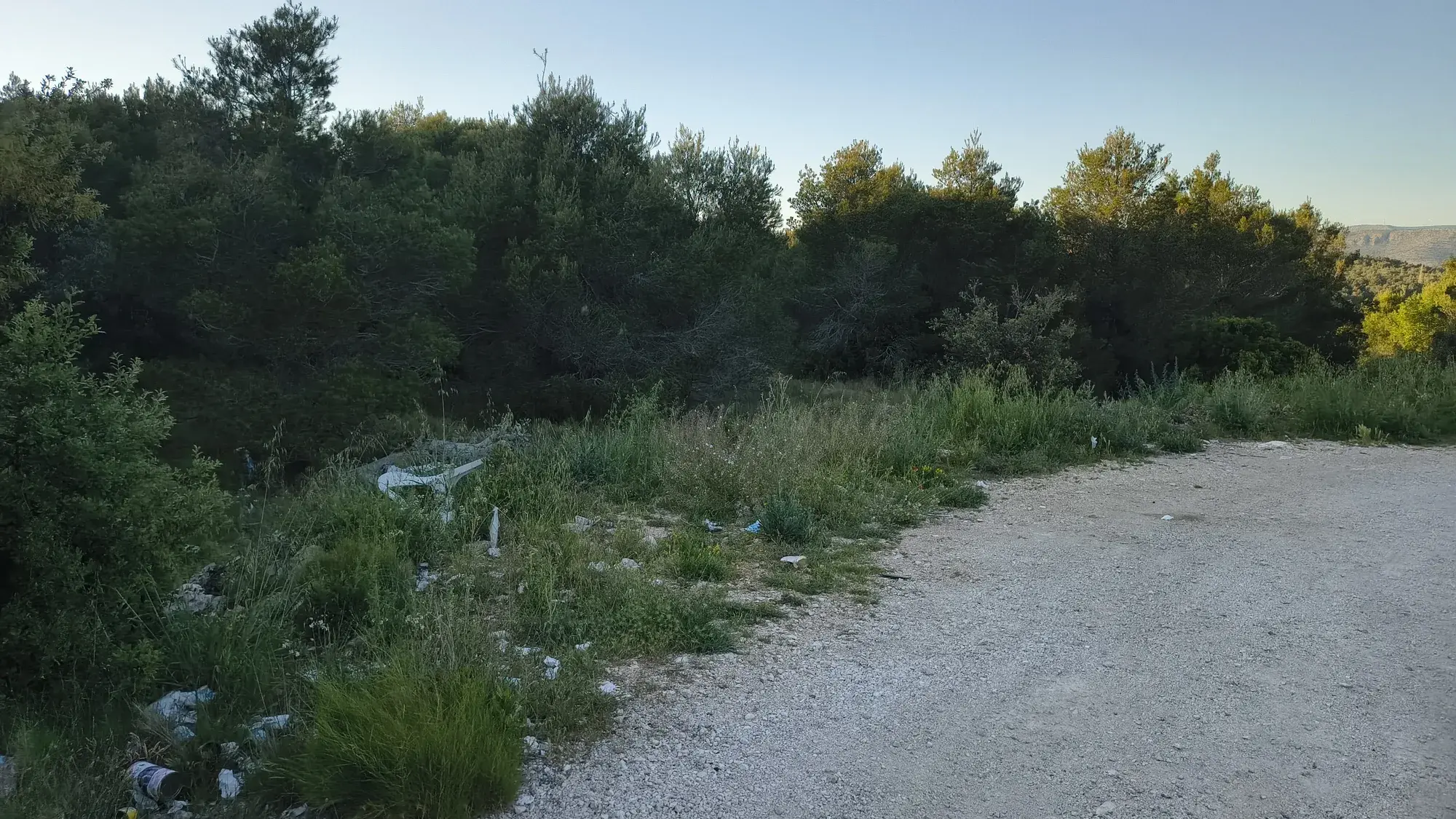 Skretanje s glavne ceste prema unutrašnjosti