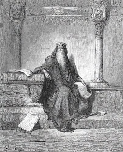 Kralj Salomon, gravura Gustavea Doréa