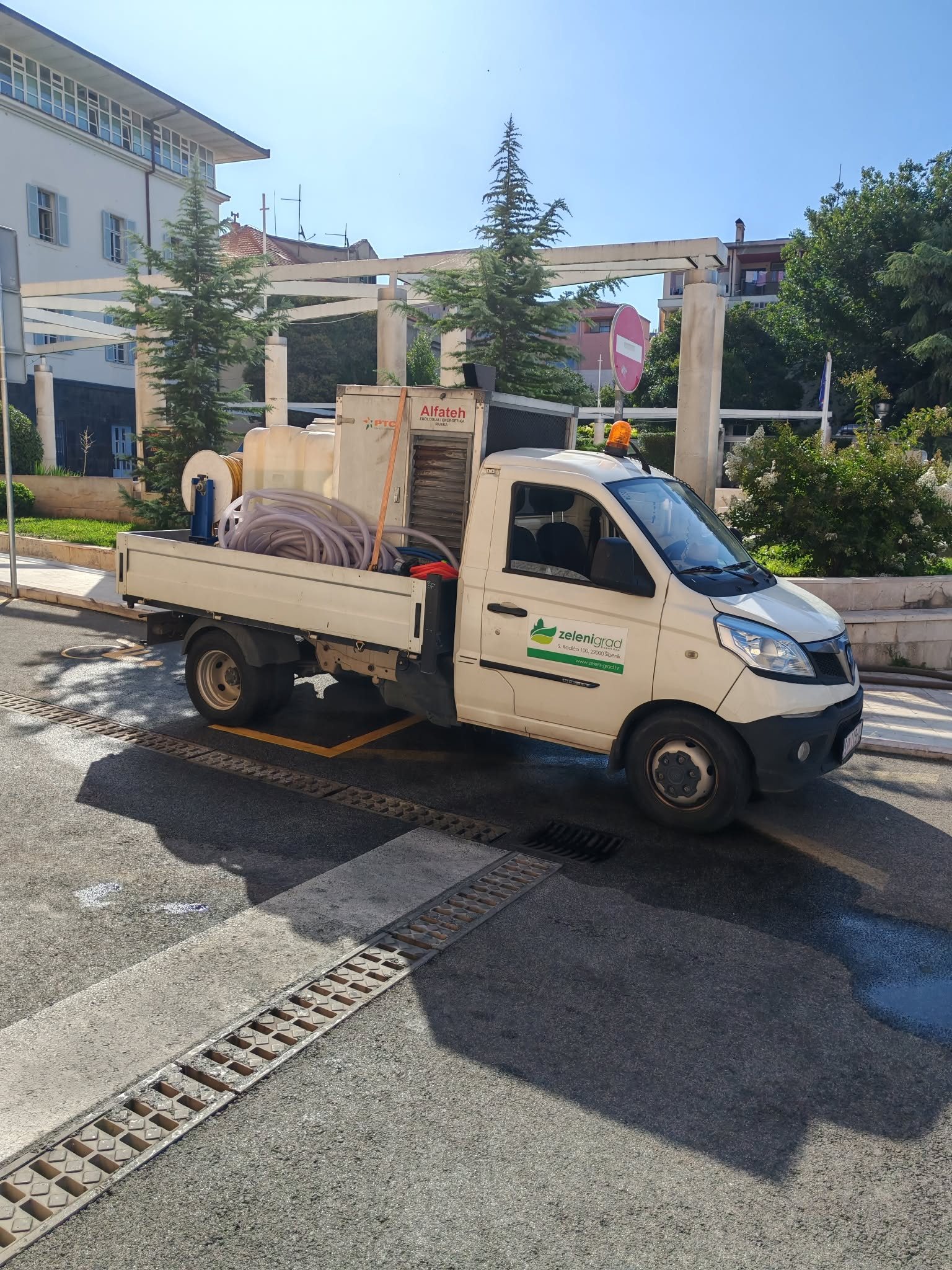 Vidi, vidi: Zeleni grad opro trg ispred Krešimirovog doma